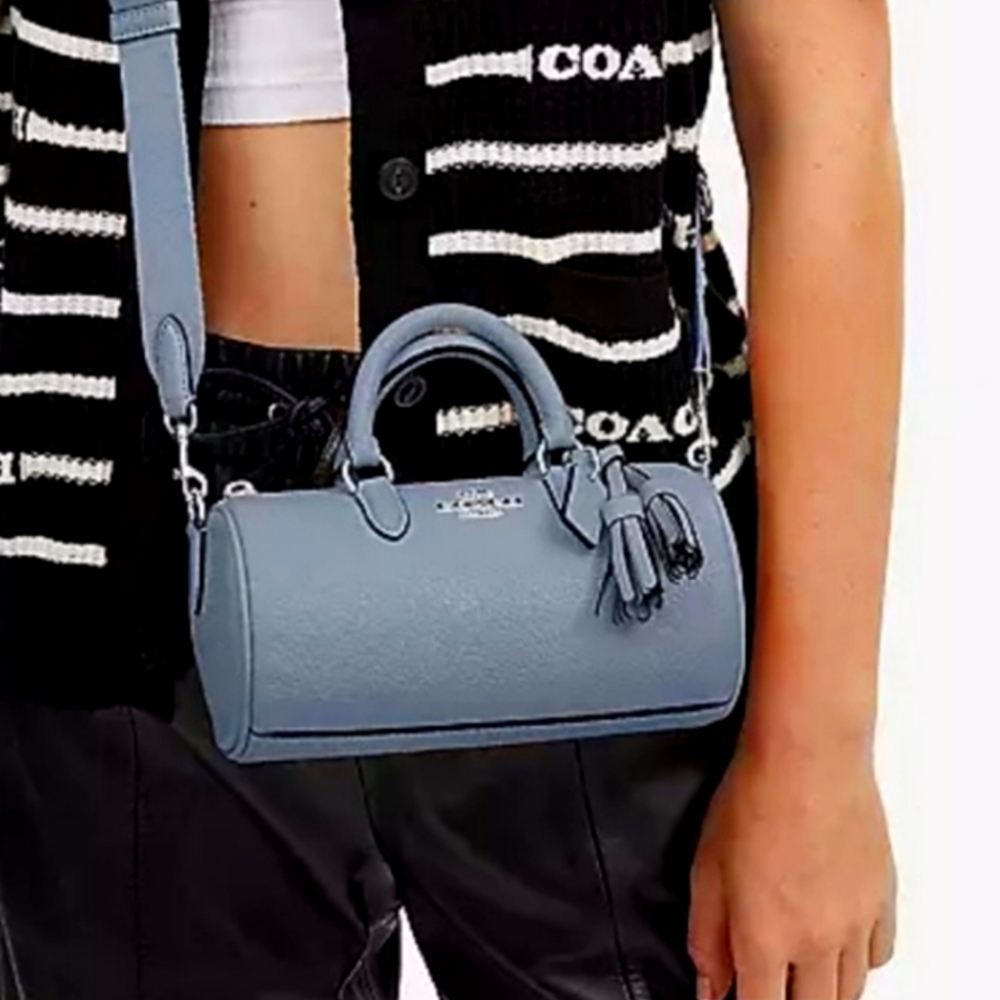 Coach Black Leather Women's Bag